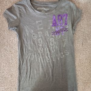 Aeropostale gray tshirt